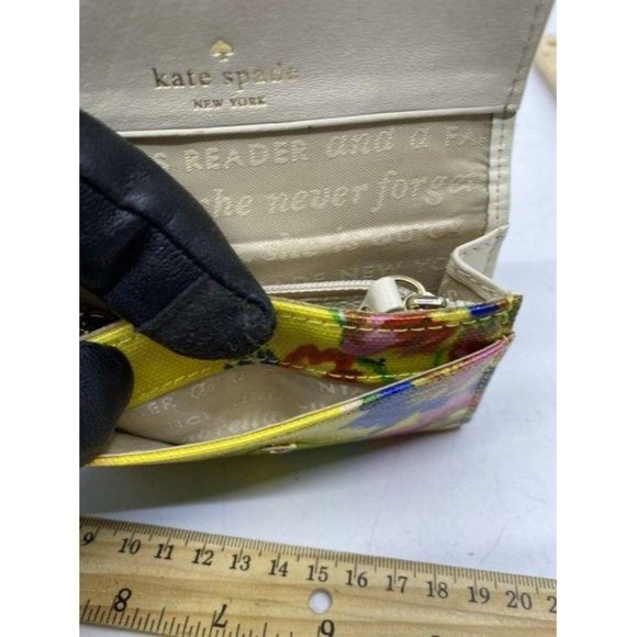 kate spade multicolor floral id key and change wal - Picture 7 of 7